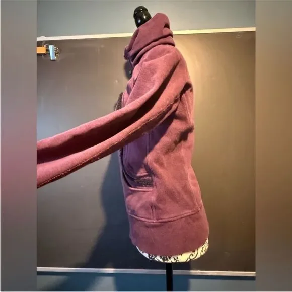 Lululemon Cuddle Up Scuba Hoodie – Plum / Wine - Picture 5 of 6